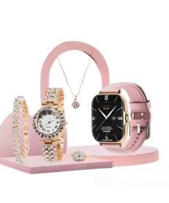 A58 Plus Ladies Smartwatch – Combo Set 8in1
