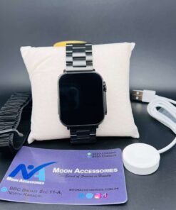 ULTRA SMARTWATCH WATCH SERIES 8 WITH ROLEX CHAIN (Black)